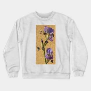 Purple Iris Crewneck Sweatshirt